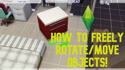 how to freely rotate objects in sims 4